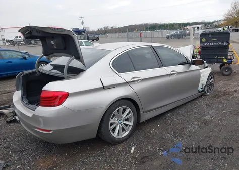 2015 BMW 528I xDrive из США, поврежденный, VIN WBA5A7C58FG143844